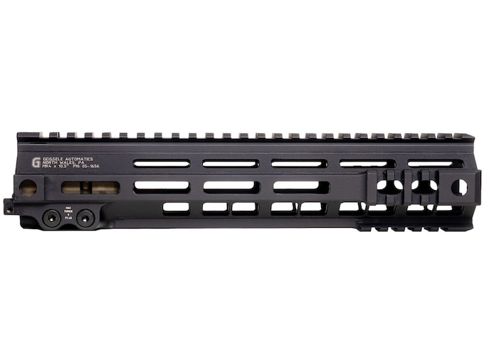 Geissele Super Modular MK4 AR-15 Customizable Handguard 10.5" Black