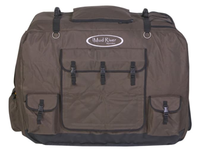 Mud River Dixie Dog Kennel Cover Large Standard 36″ x 26″ x 26″ Nylon Brown