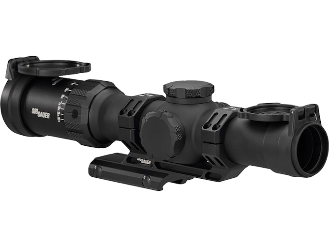 Sig Sauer Tango-MSR Compact Rifle Scope 30mm Tube 1-10x 24mm Illuminated BDC-10 Reticle Matte Black