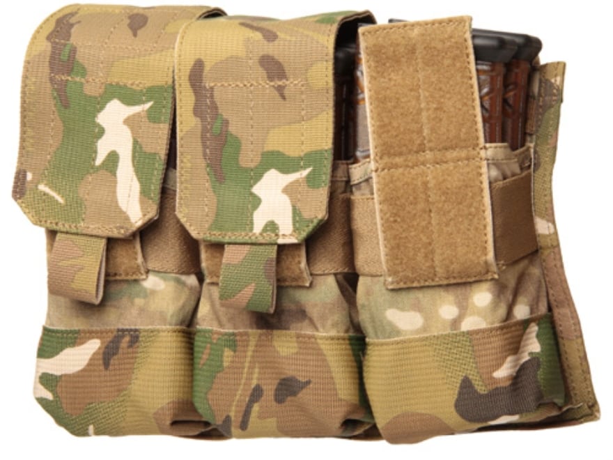 BLACKHAWK! S.T.R.I.K.E. MOLLE M4/M16 Triple Mag Pouch Holds 6 AR-15 30