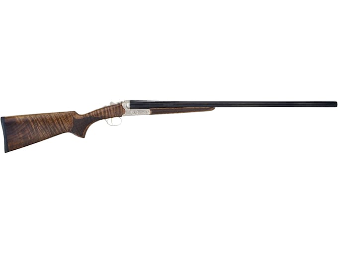 Tristar Bristol Silver Double Barrel 410 Bore Shotgun 28″ Black Barrel Walnut Field Stock