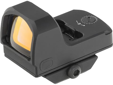 UTG OP3 Micro SL Reflex Red Dot Sight 4 MOA with Low Profile Picatinny Mounting Base Matte