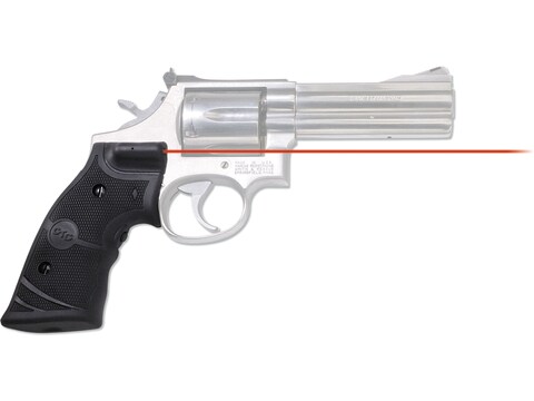 Crimson Trace Lasergrips Smith & Wesson K-, L-Frame Revolver Rubber Black