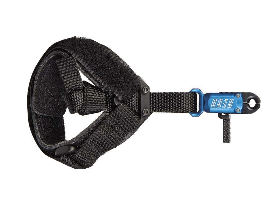 Scott Archery Hero Youth Bow Release Hook Loop Wrist Strap Blue