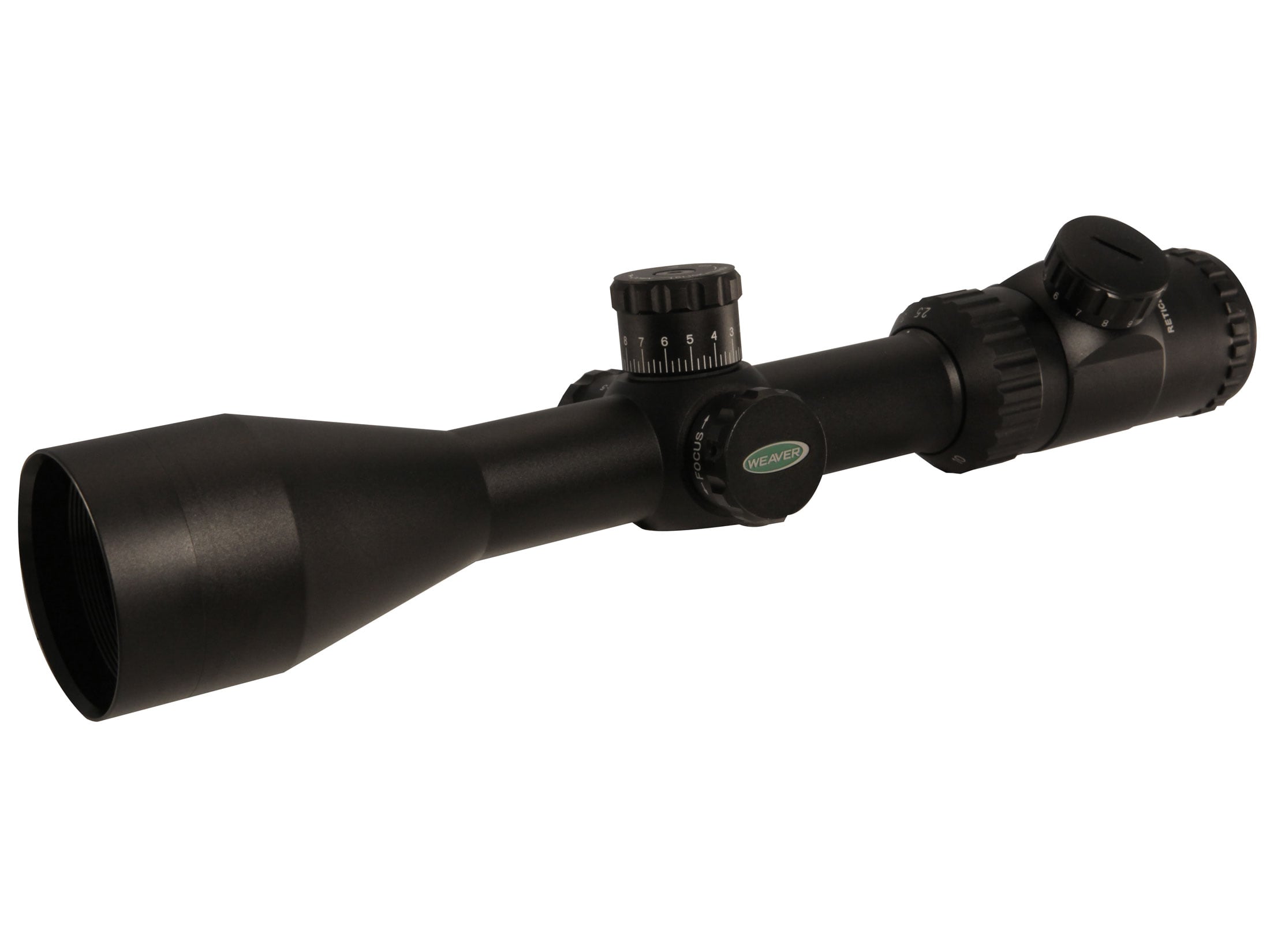 Weaver Kaspa Rifle Scope 30mm Tube 2.5-10x 50mm Illuminated Mil-Dot