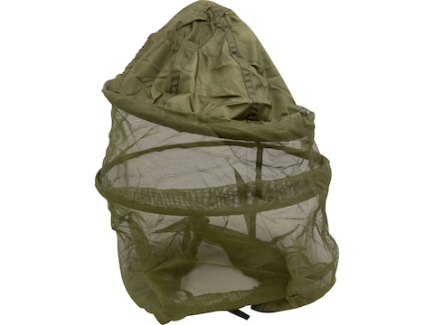 Military Surplus Hooped Mosquito Headnet Grade 1 Olive Drab