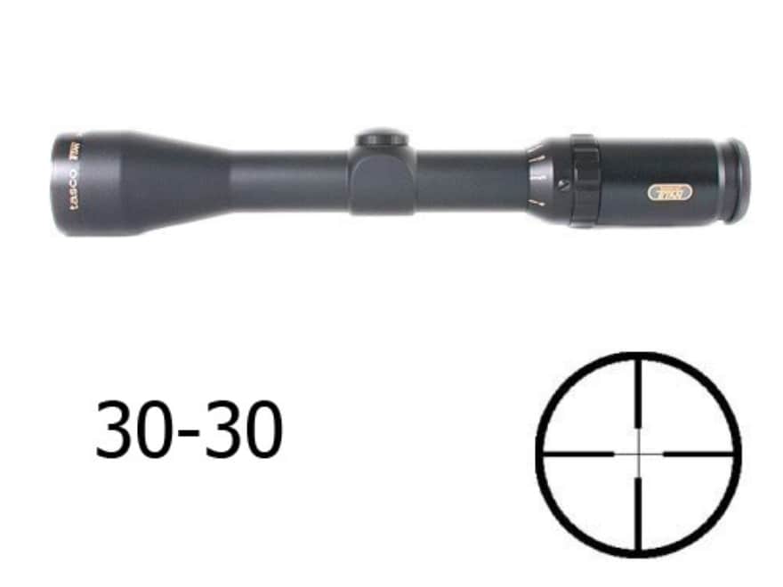 Tasco Titan Rifle Scope 30mm Tube 3-9x 42mm 30-30 Reticle Matte