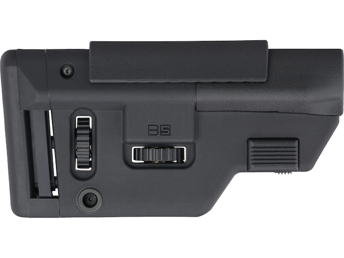 B5 Systems Precision Collapsible Stock AR-15, LR-308 Long Black