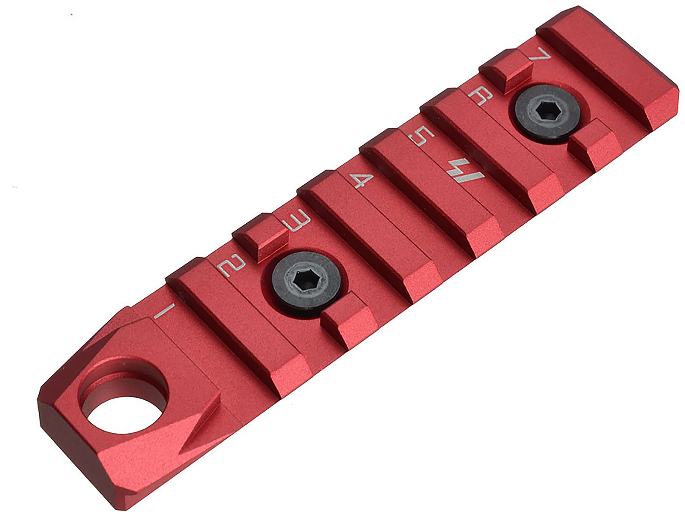 Strike Industries LINK M-LOK, KeyMod Picatinny Rail Section with QD Socket