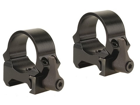 Leupold 1 QRW Quick-Release Weaver-Style Rings Gloss Low