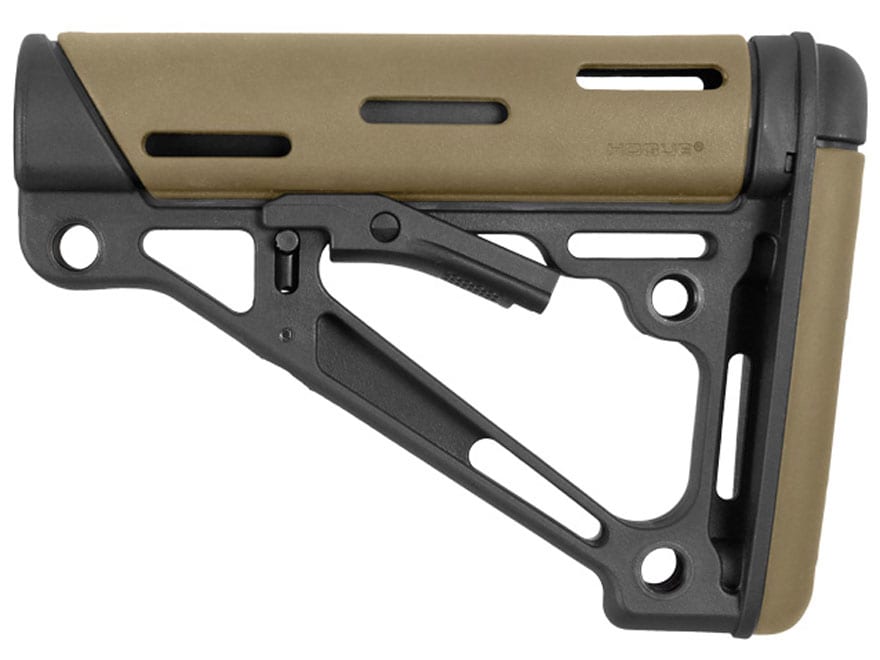 Hogue OverModled AR-15, AR-10 Stock Mil-Spec Flat Dark Earth