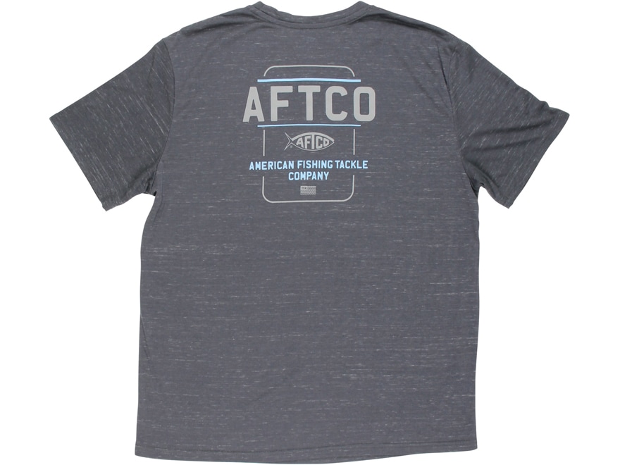 AFTCO Men's Release T-Shirt Charcoal Heather XL