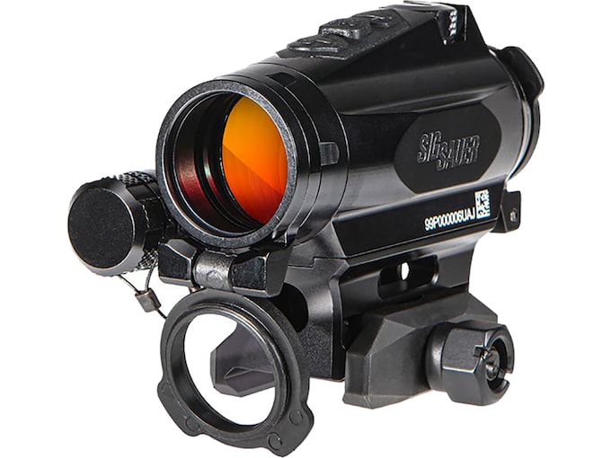 Sig Sauer ROMEO4T-PRO Red Dot Sight 1x 20mm Selectable Reticle AAA Battery Powered Matte Black