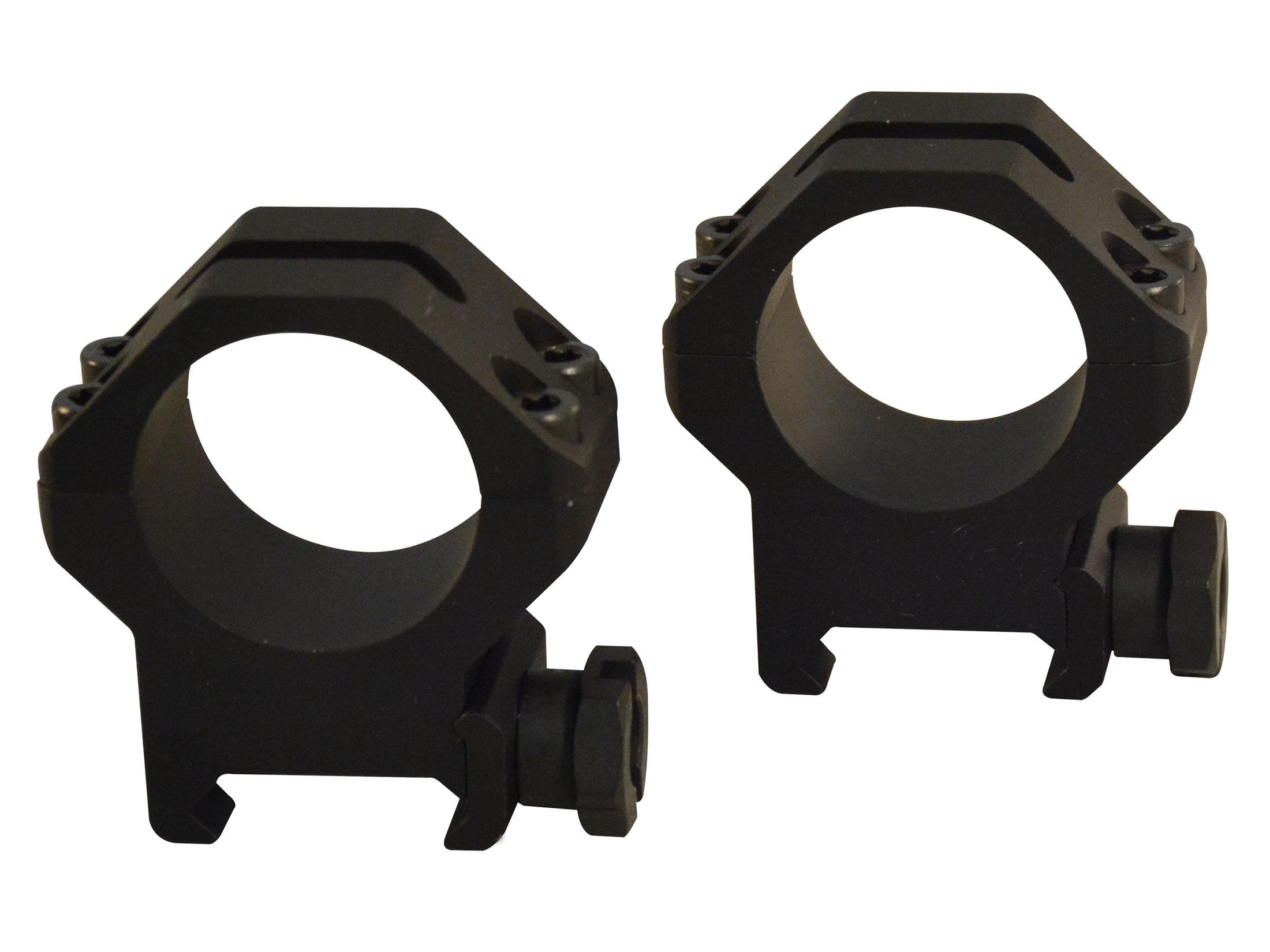 Weaver 1 Tactical 4-Hole Picatinny-Style Rings Matte High