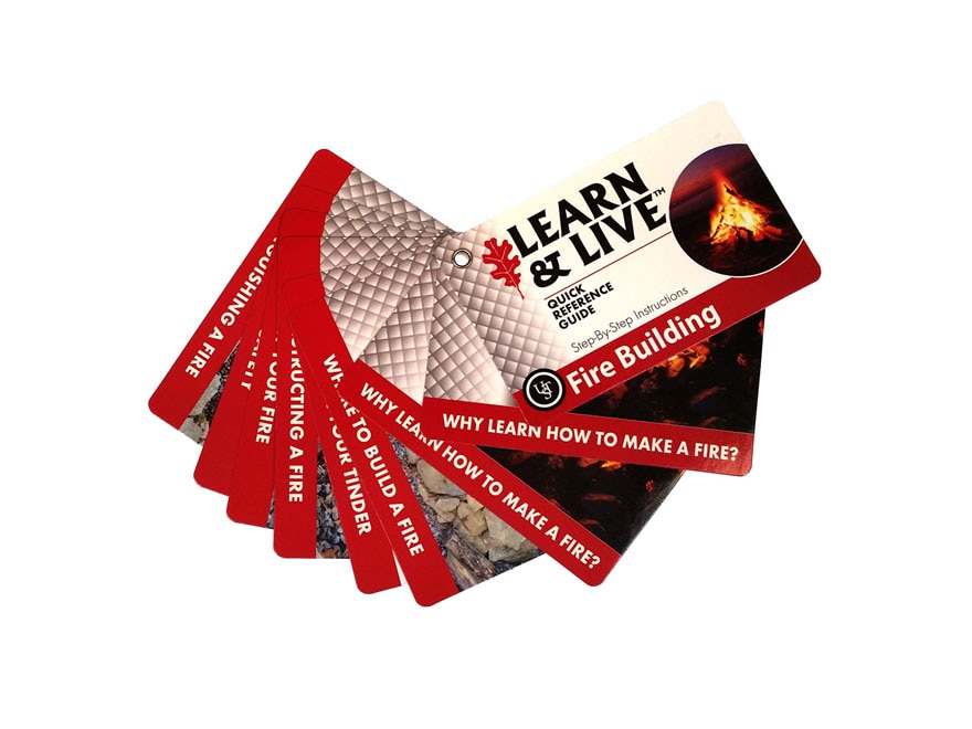 UST Learn &amp; Live Fire Building Cards