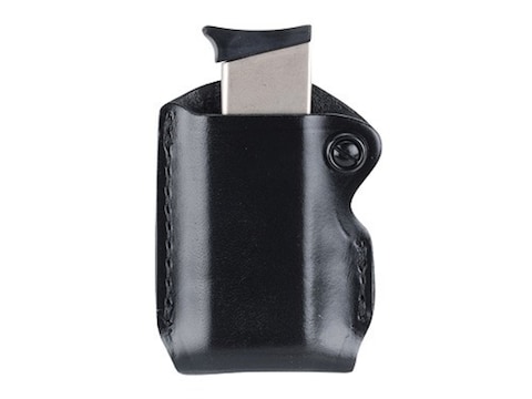Gould & Goodrich B850 Belt Single Magazine Pouch Leather Black