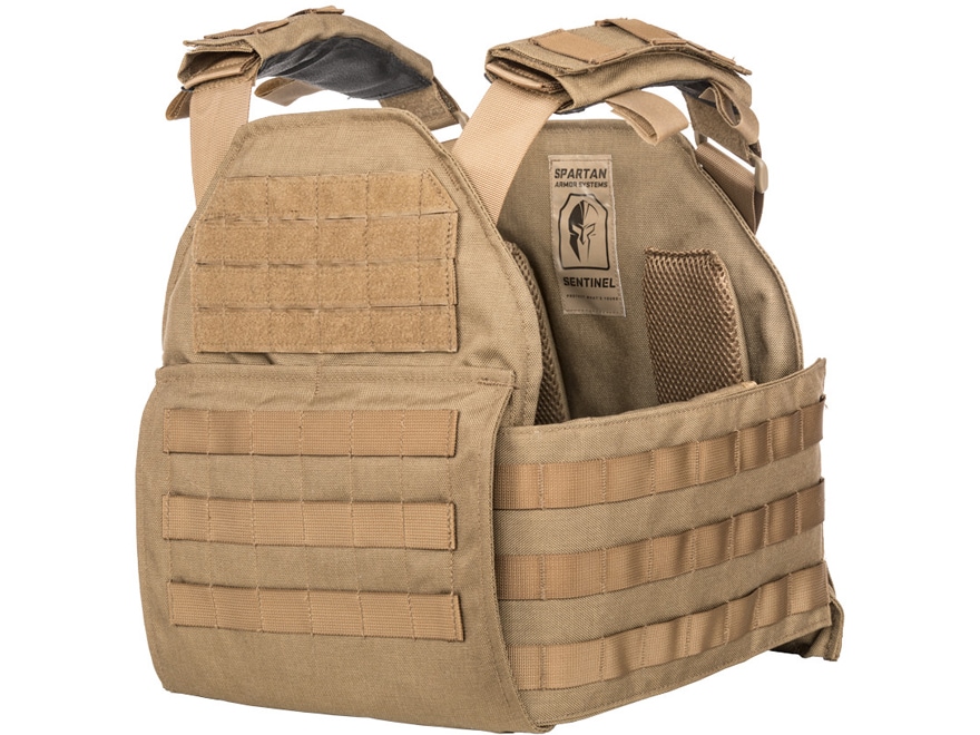 Spartan Armor Sentinel Plate Carrier Coyote Brown