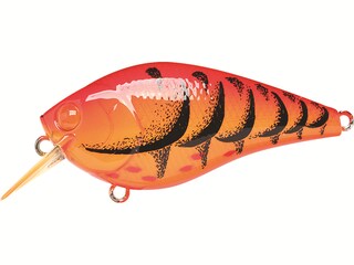 Lucky Craft Fat Mini DR Chameleon Red - Crankbait Pour Pêche Au Leurre (discontinued)