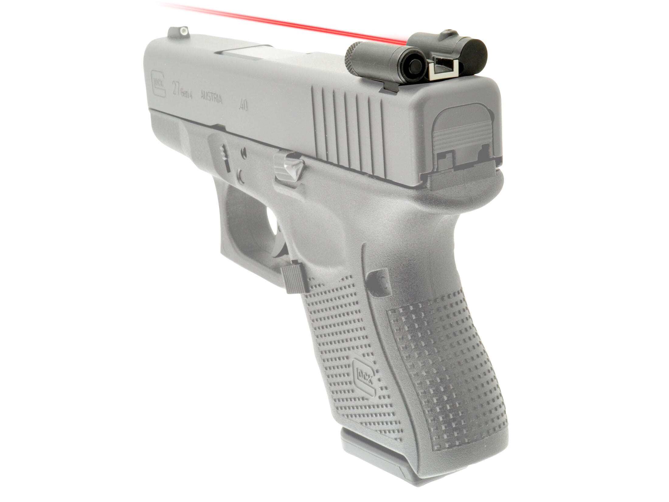 thumbnail image 2 of Fiber Optic Iron Sights Front & Rear For Glock 17 19 22 23 26 27 33 38 39 2 of 6