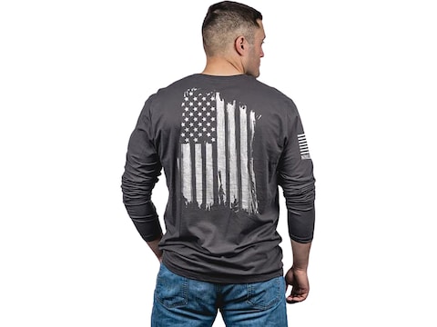 Nine Line Men's America Long Sleeve T-Shirt Black 2XL