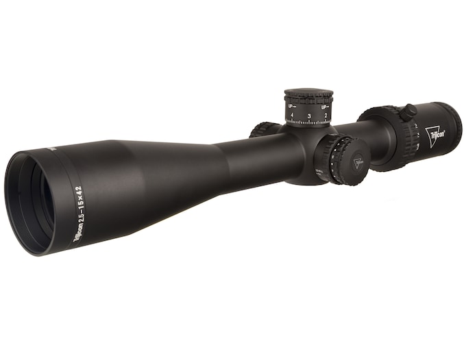 Trijicon Credo Rifle Scope 2.5-15x 42mm MRAD Center Dot Red Reticle Matte Black
