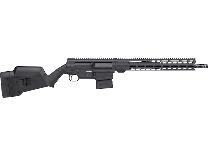 CMMG DISSENT Br3 Semi Automatic Rifle 8.6 Blackout 16.1" Black Threaded Barrel Armor Black Frame Black Field Stock