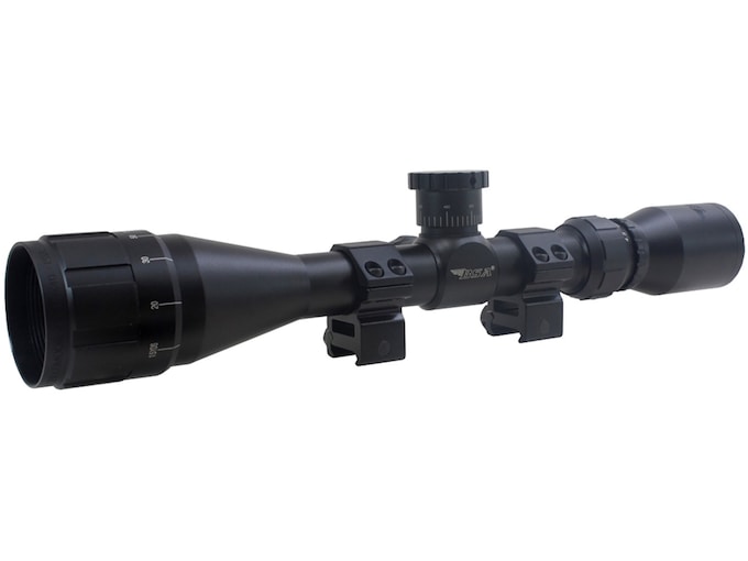 BSA Sweet .17 AO Rimfire Rifle Scope 3-12x 40mm Adjustable Objective Duplex Reticle Matte Black