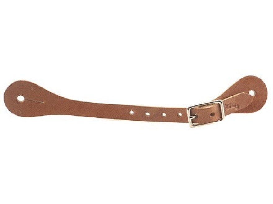 Weaver Single-Ply Spur Straps Leather Brown