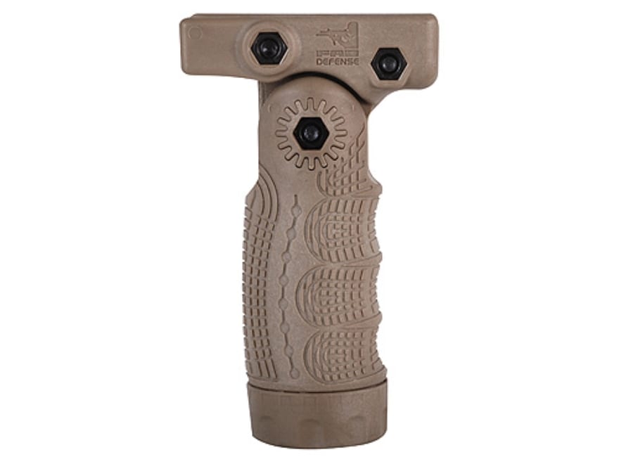 Mako 7-Position Folding Vertical Forend Grip AR-15 Polymer Tan