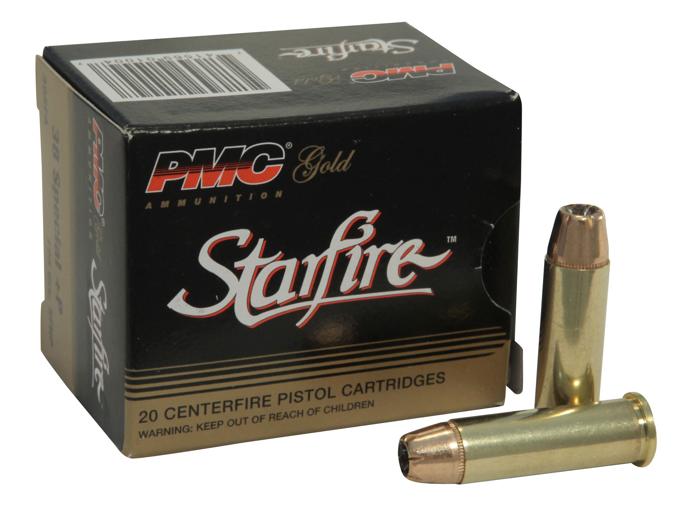 PMC Gold Ammo 38 Special P 125 Grain Starfire Hollow Point Box Of 20