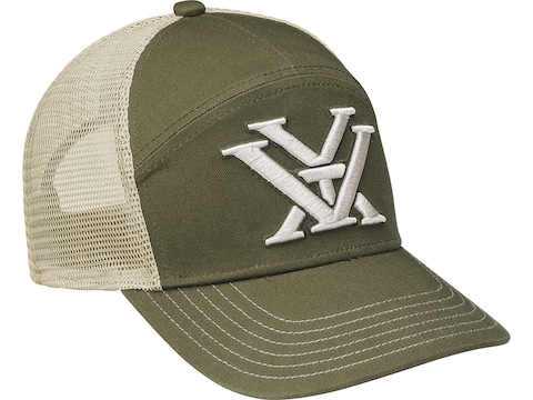Vortex Optics Men's 3 Panel Logo Cap Olive/Stone One Size Fits Most
