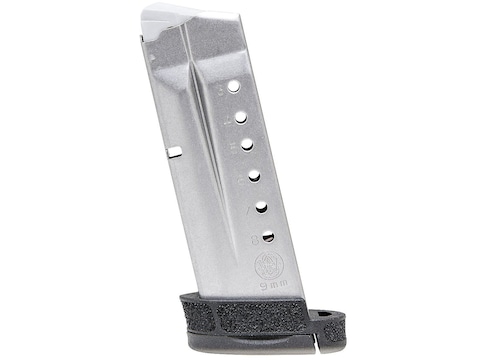 Smith & Wesson Magazine S&W M&P Shield M2.0 9mm Luger 8-Round Stainless Steel