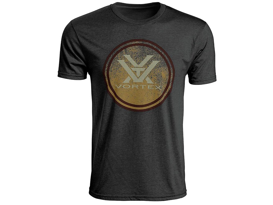 Vortex Optics Men's Faded Chest Logo Short Sleeve Shirt Charcoal