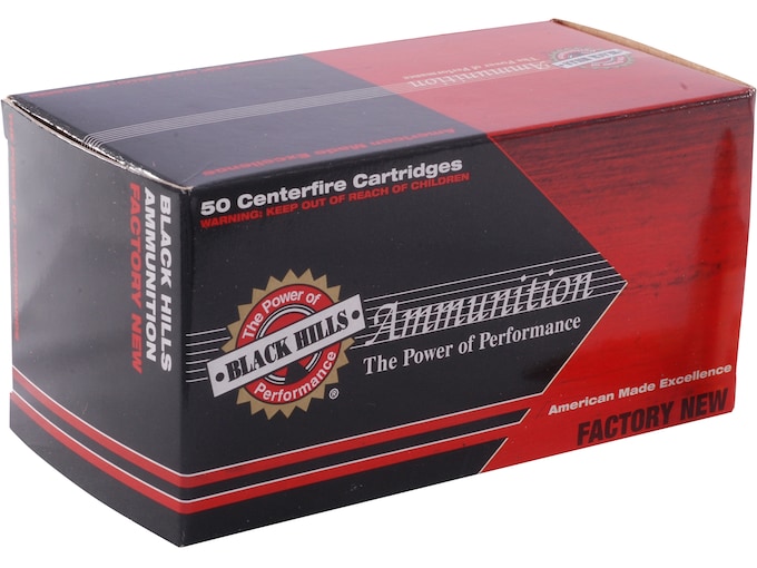 Black Hills 223 Remington Ammo 75 Grain Hornady Match Jacketed Hollow Point Box of 50