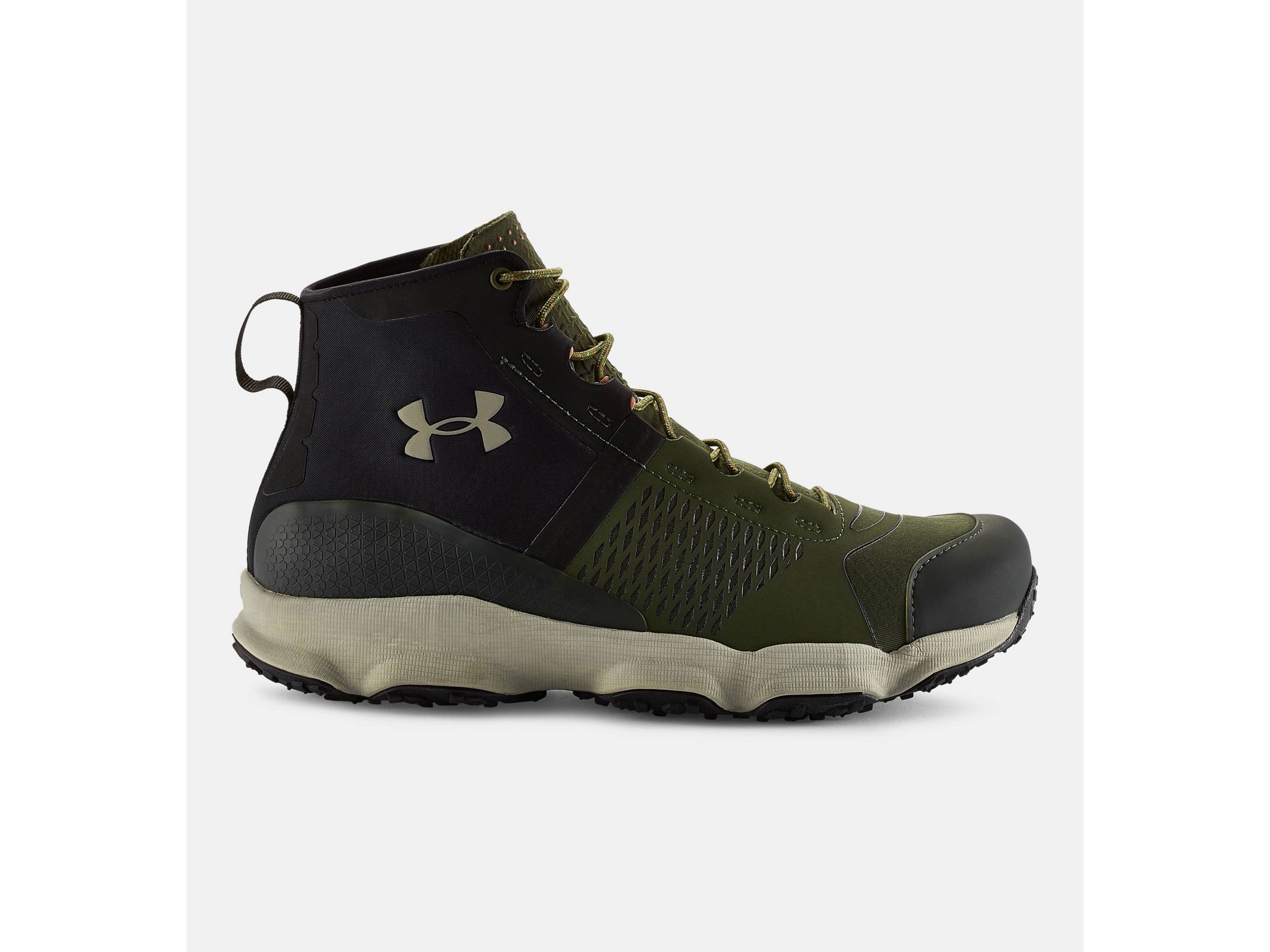 Under Armour UA SpeedFit 5.5 Hiking Boots Synthetic Rubber Rifle Green