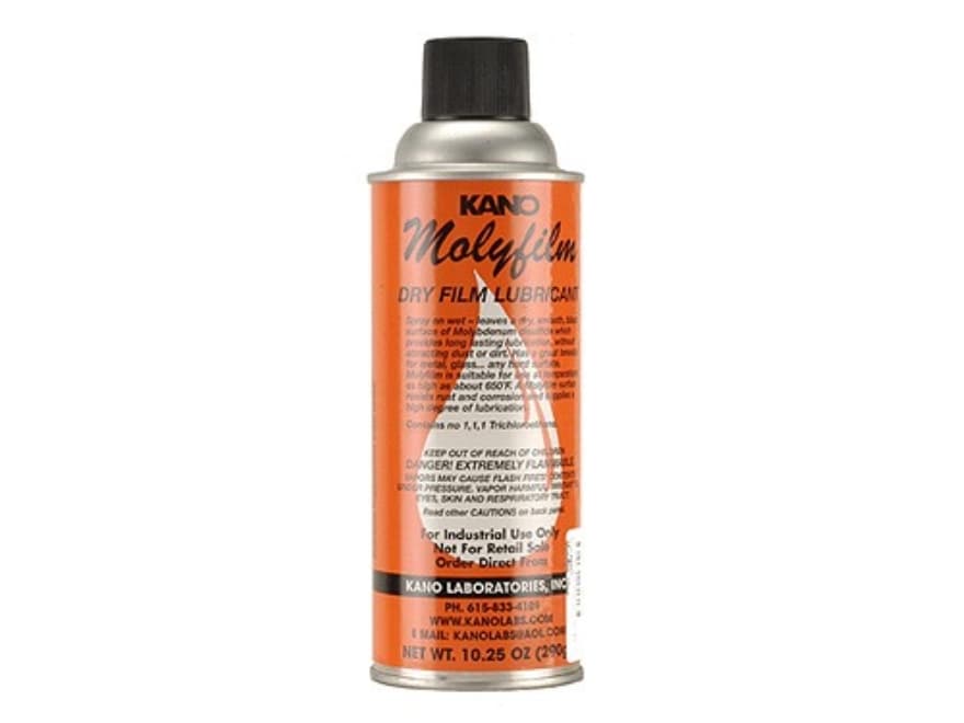 Kano Molyfilm Moly Gun Lubricant 10oz Aerosol