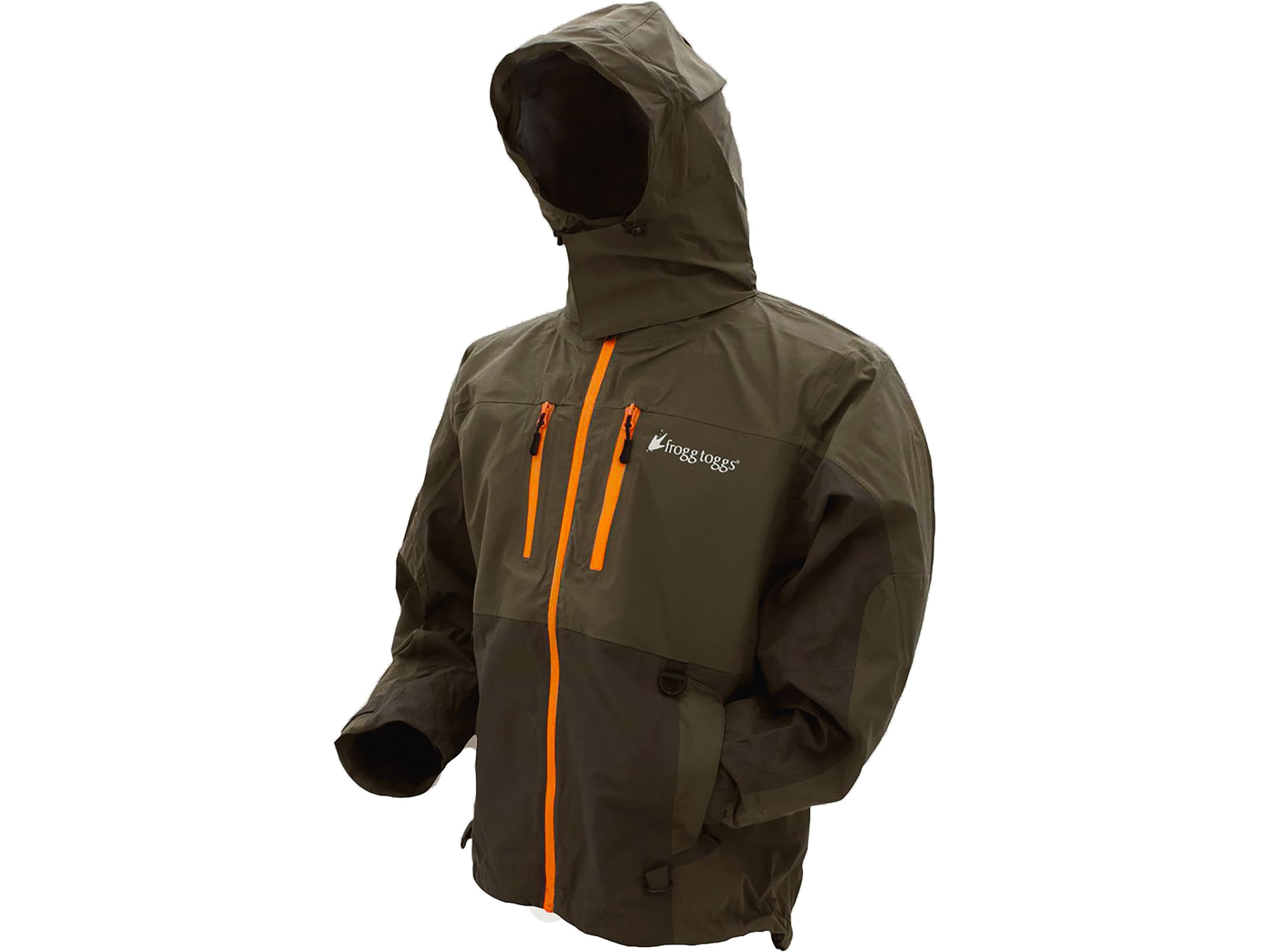 Frogg Toggs Men's Pilot II Guide Rain Jacket Stone/Taupe Large