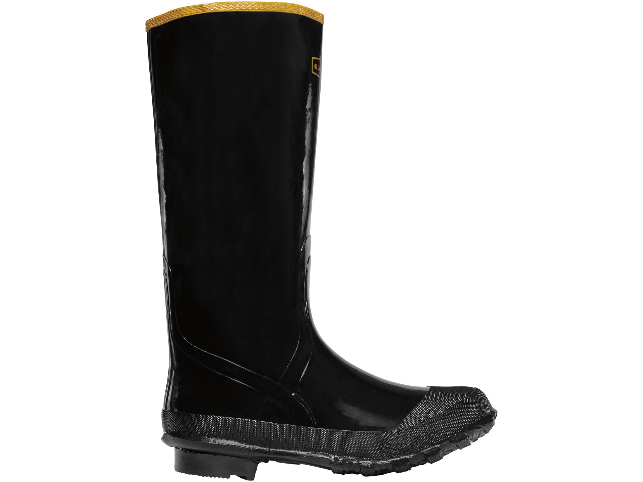 LaCrosse Economy 16 Knee Boots Rubber Black Men's 12 D