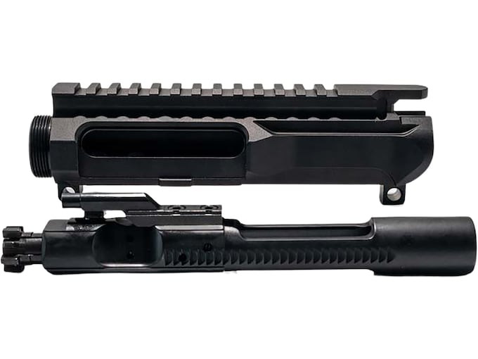 AR-STONER Left Hand Stripped AR-15 Billet Upper Receiver Aluminum Black with Bolt Carrier Group