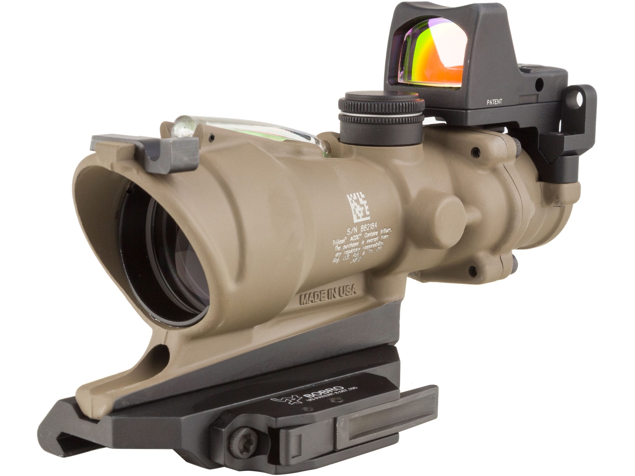 Trijicon ACOG Rifle Scope 4x 32mm Dual-Illuminated Green Crosshair