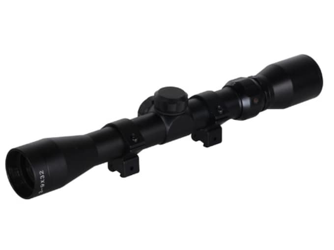 TRUGLO TruShot Rifle Scope 3-9x 32mm Duplex Reticle Matte Black
