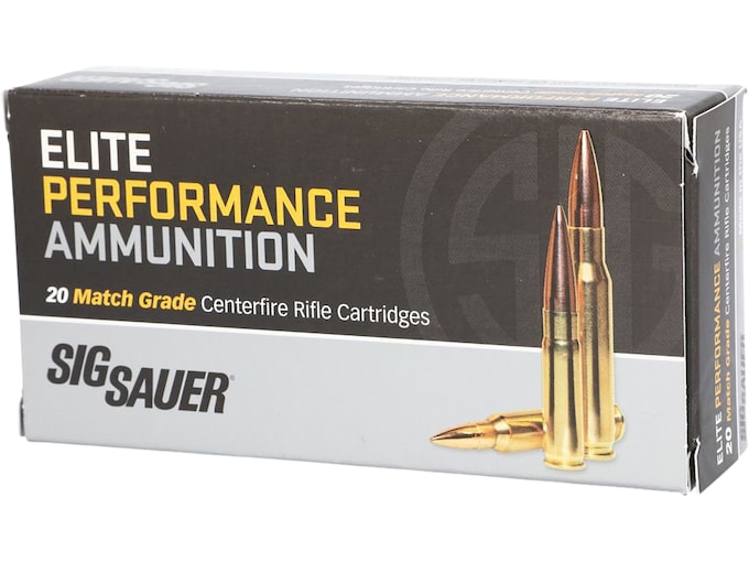 Sig Sauer Elite Performance Tactical Subsonic 300 AAC Blackout (7.62x35mm) Ammo 194 Grain Lehigh Maximum Expansion Solid Hollow Point Lead Free Box of 20