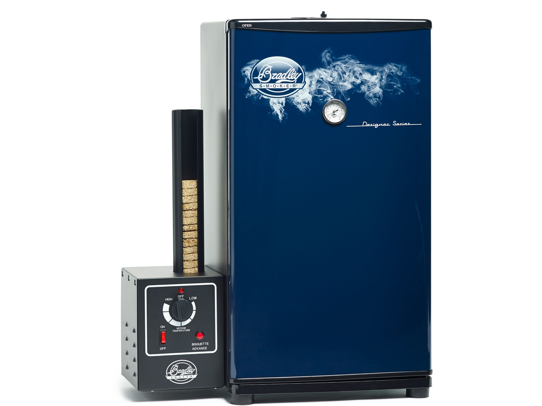 Bradley Designer Series Electric Smoker Blue
