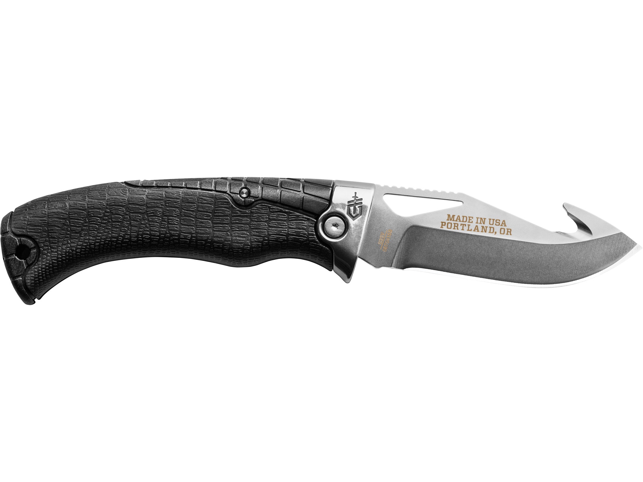 Gerber Gator Premium Gut Hook Folding Hunting Knife 4 Clip Point S30v
