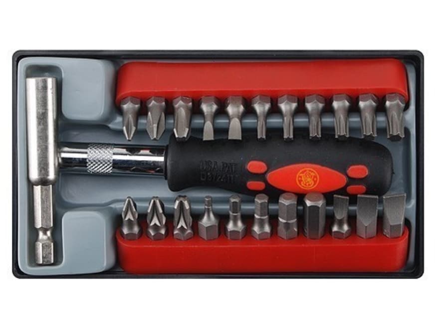 Smith & Wesson Bit Driver Set 24-Piece Steel