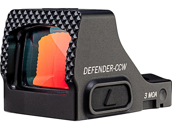 Vortex Optics Defender-CCW Micro Red Dot Sight 1x 3 MOA Green Dot Matte Black
