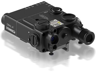 Steiner DBAL-A3 Civilian Dual Beam Laser Sight Advanced 3 Green with IR Illuminator, Picatinny Mount Black