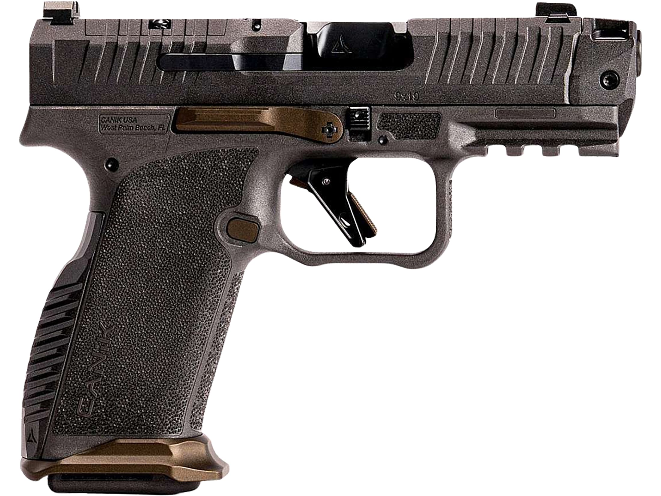 Canik Prime Radian 9mm Luger Pistol 3.8 Barrel 10+1 Round Gray