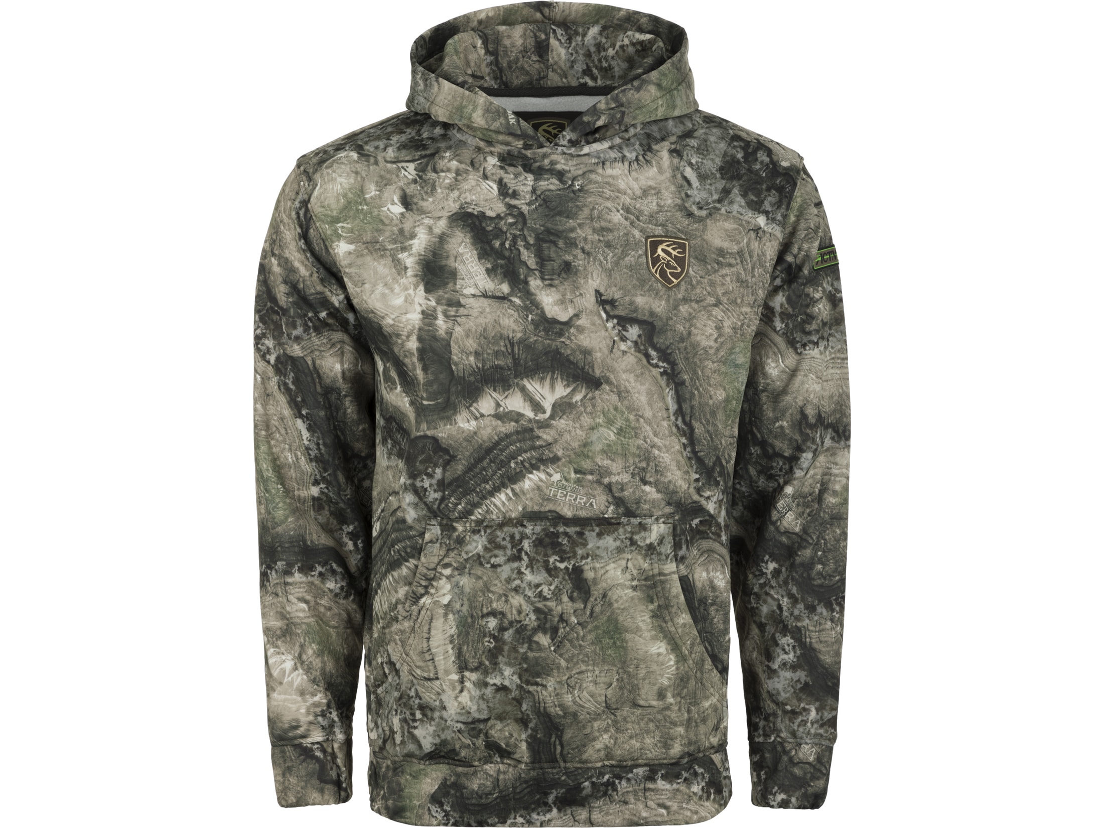 Drake Men's Non-Typical Performance Hoodie Realtree EDGE Large