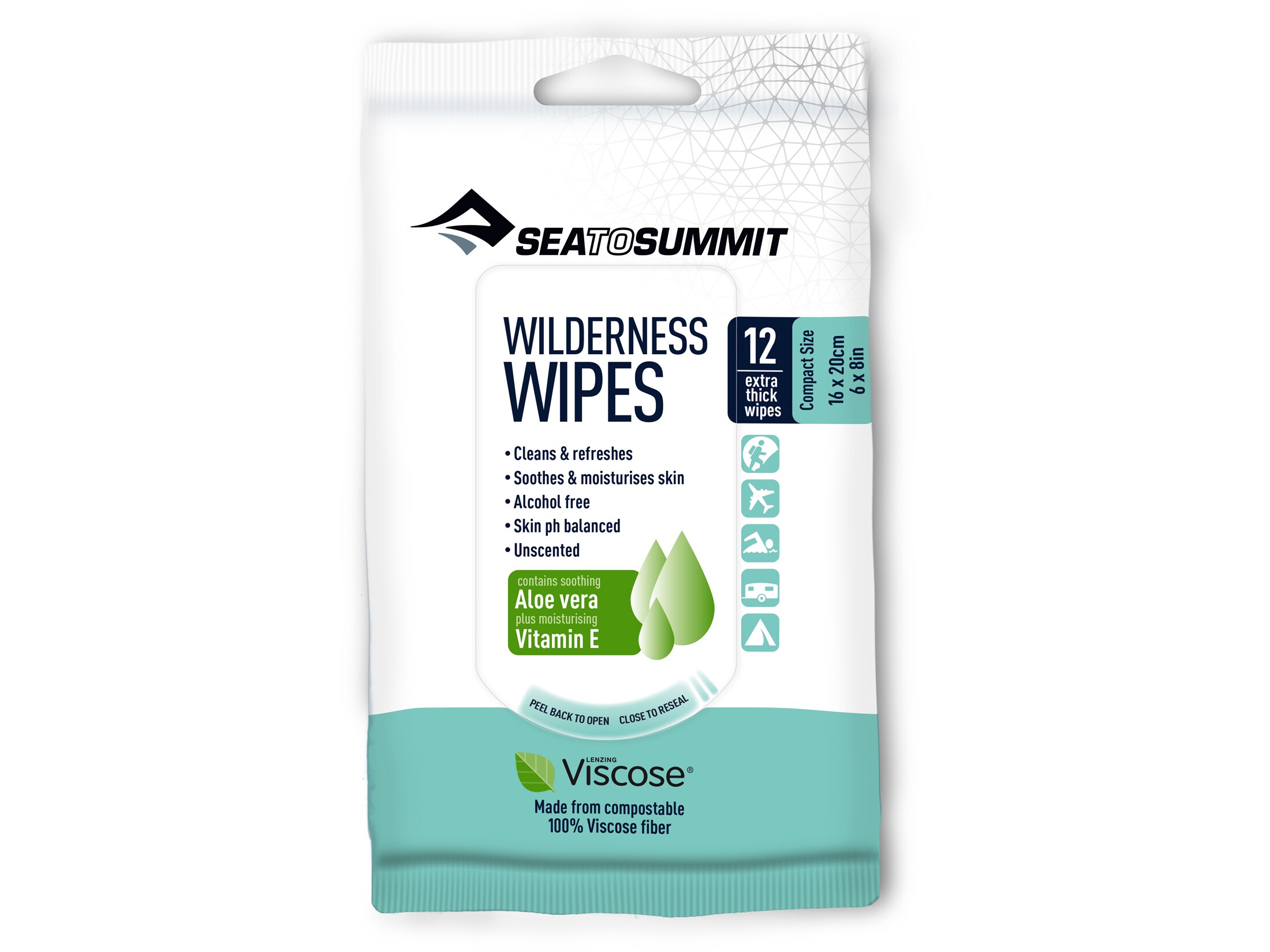 Sea to Summit Wilderness Hand/Field Wipes XL